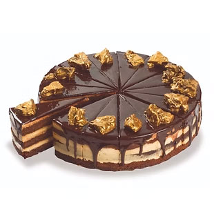Chocolate Honeycomb Cake